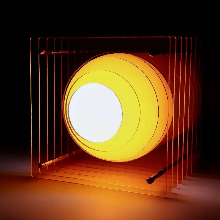 Lighting Decoration Ideas - DIY Acrylic Thousand Layer Lamp Moon