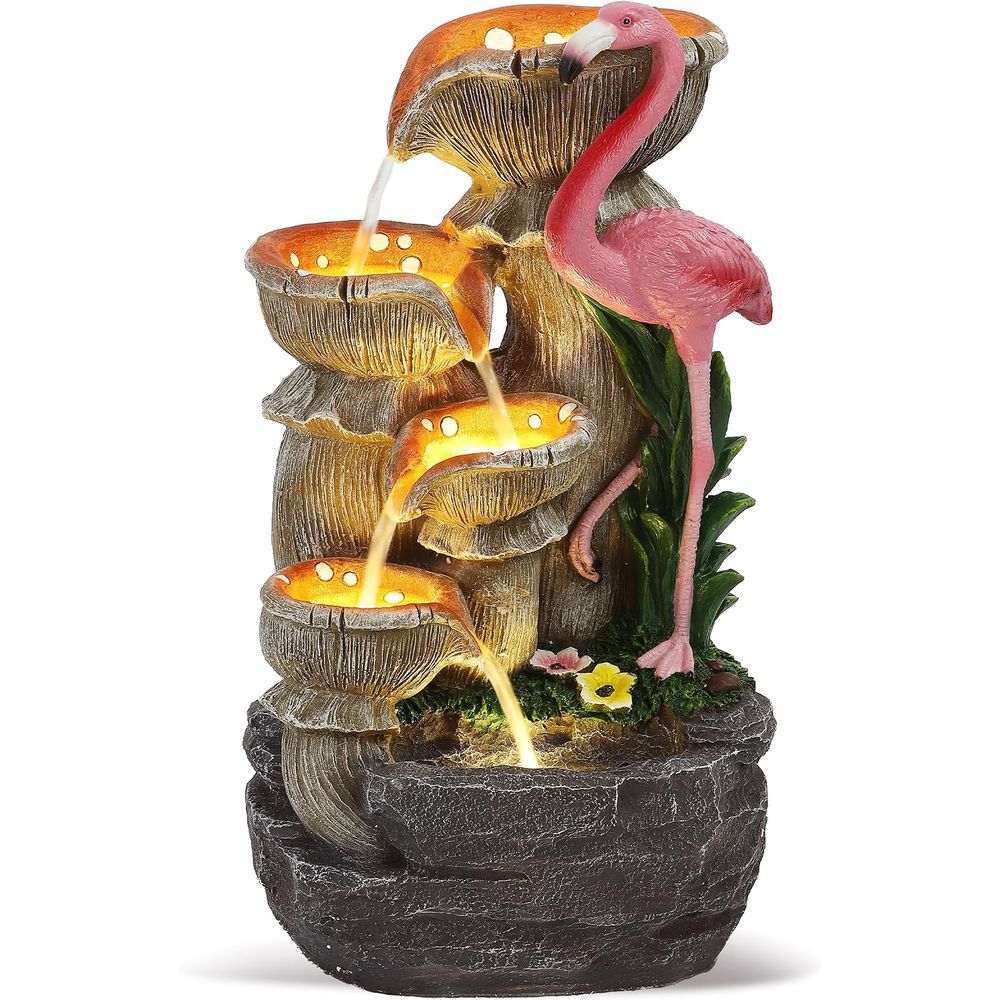 Lighting Decoration Stand - 5 Tier Garden Waterfalls with 5
