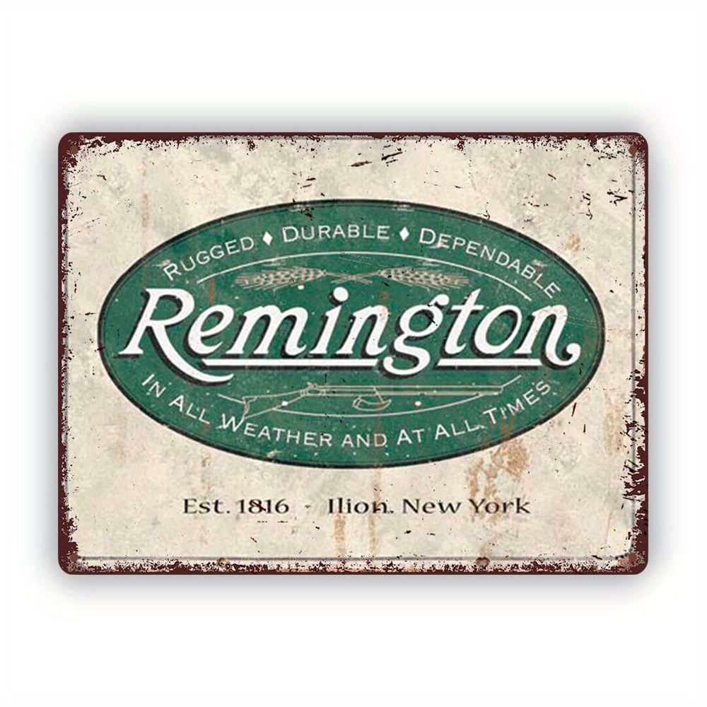 Remington Vintage Metal Sign - - Office Lighting Decor review and price