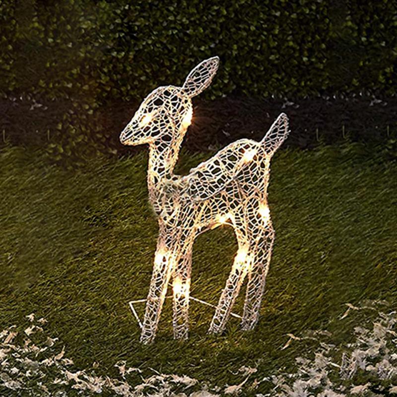 Reindeer Christmas Decoration  - Lighting Decoration Stand review and price