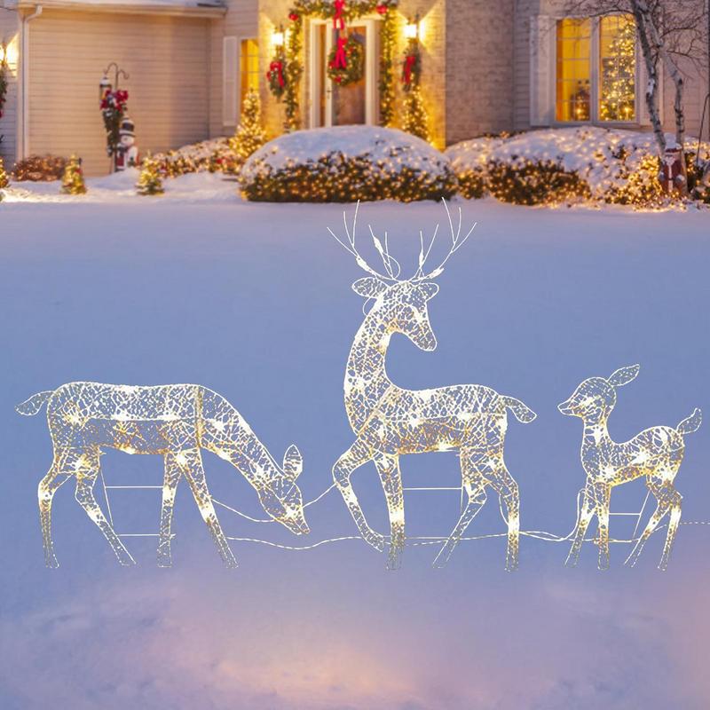 Reindeer Christmas Decoration  - Lighting Decoration Stand review and price