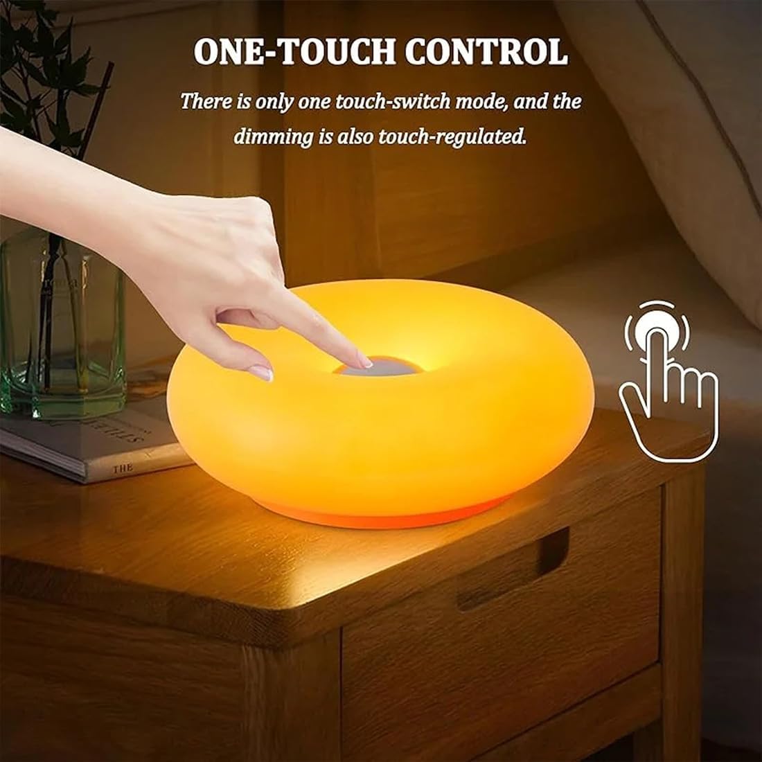 Creative Orange Donut Atmosphe - Colour Changing Bulb review and price
