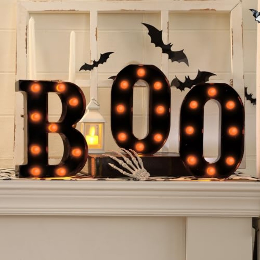 Halloween Decorations-3 Marque - Light Up Letters Marquee review and price