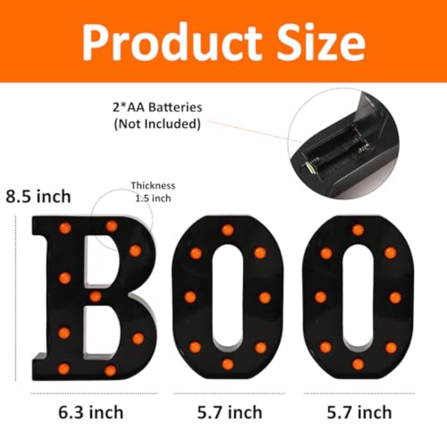 Halloween Decorations-3 Marque - Light Up Letters Marquee review and price