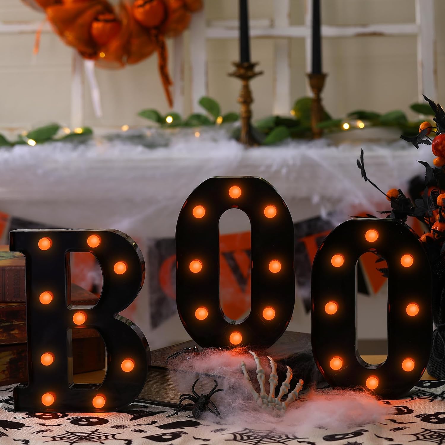 Halloween Decorations-3 LED Ma - Light Up Letters Marquee review and price
