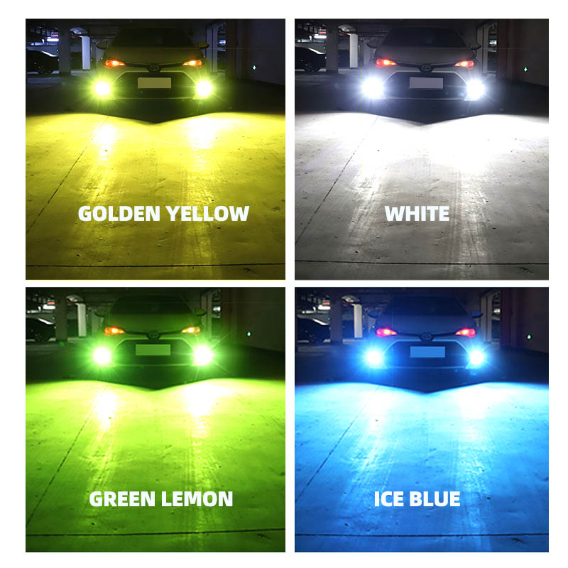 2xCar LED Front Fog Lights Lam - Colour Changing Bulb review and price