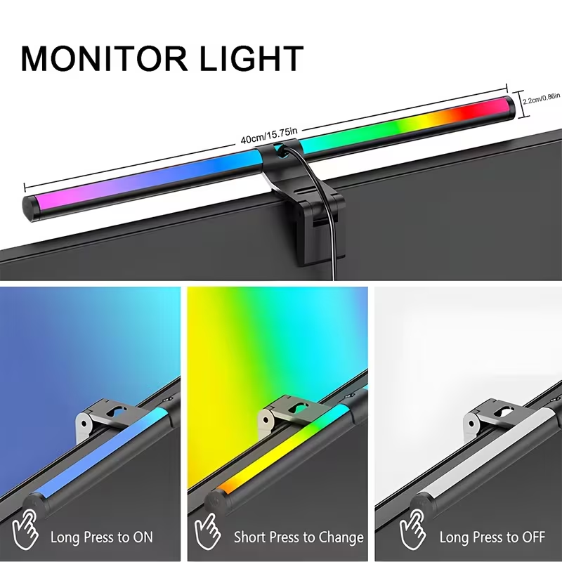 USB Powered LED Monitor Light  - Colour Changing Bulb review and price