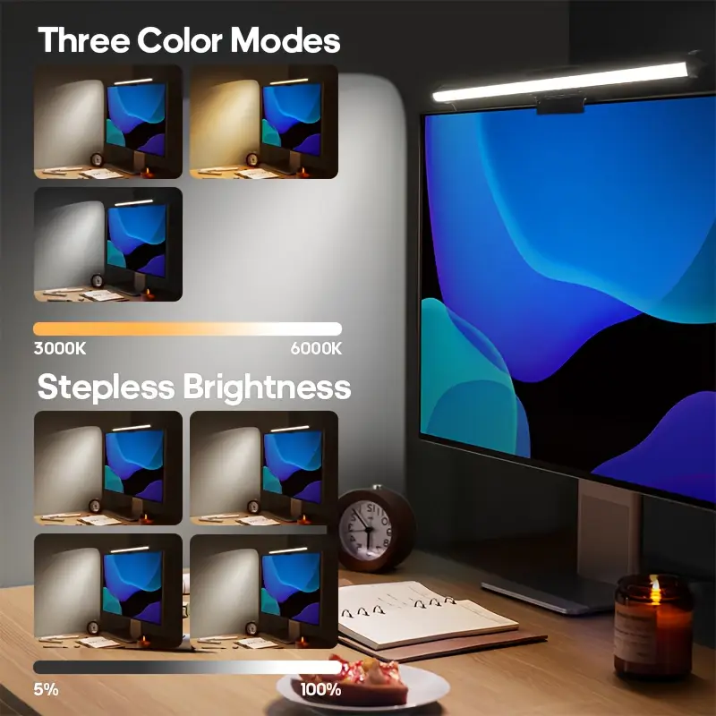 USB Powered LED Monitor Light  - Colour Changing Bulb review and price