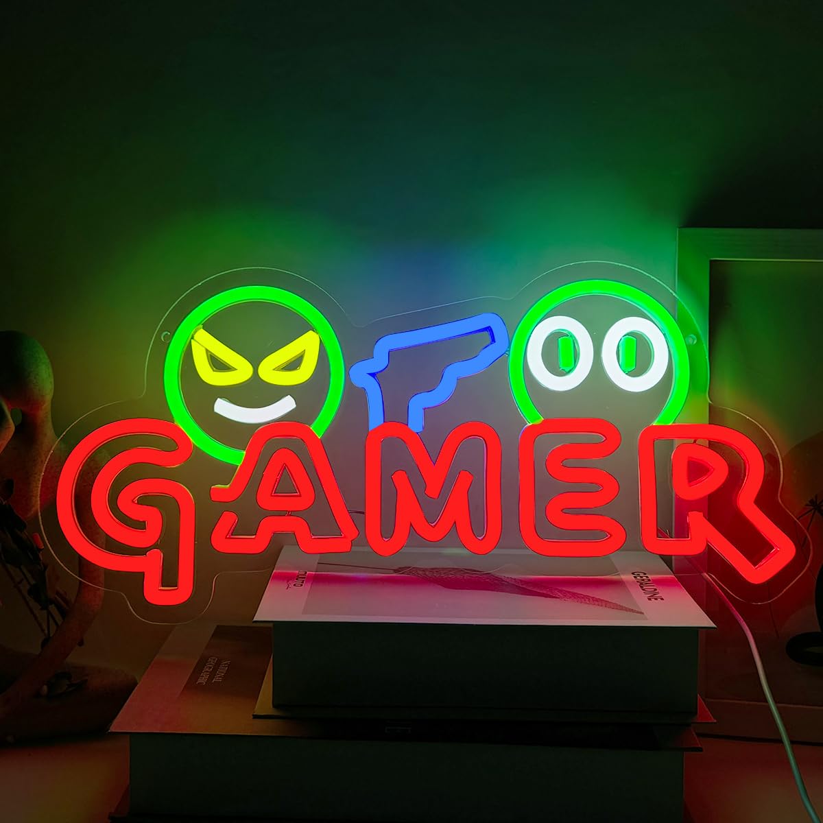 Gamer Neon Sign LED Wall Light - Lighting Decor Wedding review and price