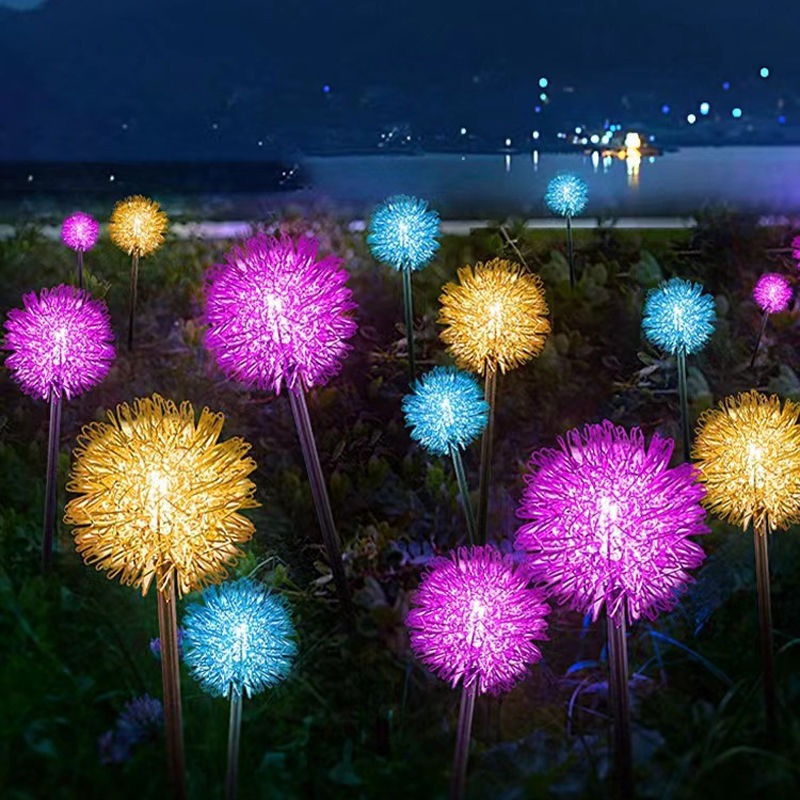 10 Combo Solar Dandelion Ball  - Lighting Decor Wedding review and price