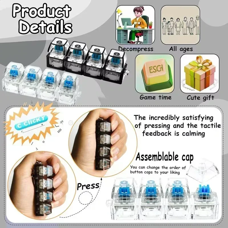 LED Light-Up Keychain Keyboard - Up Lighting Decor review and price