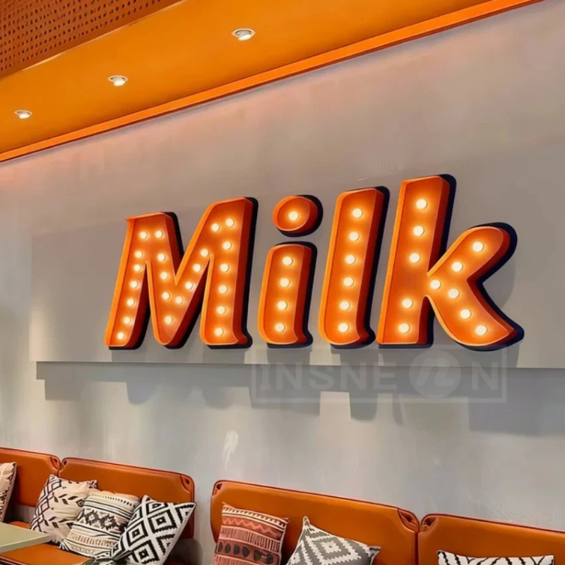 Custom Metal Light Bulb Letter - Light Up Letters Marquee review and price