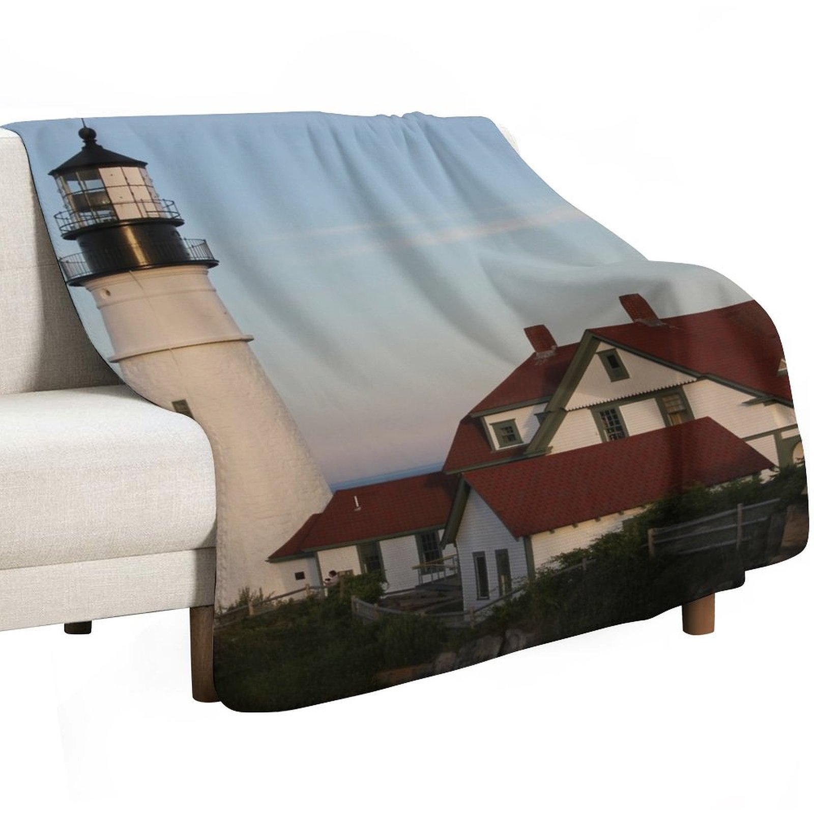 Portland Head Light Throw Blan - Lighting Home Decor Ideas review and price