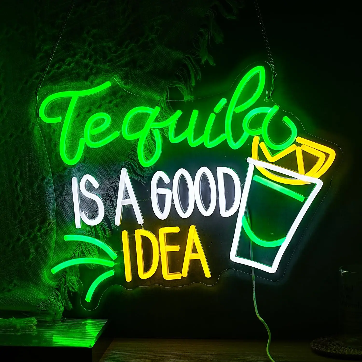Tequila Is A Good Idea Neon Si - Lighting Home Decor Ideas review and price