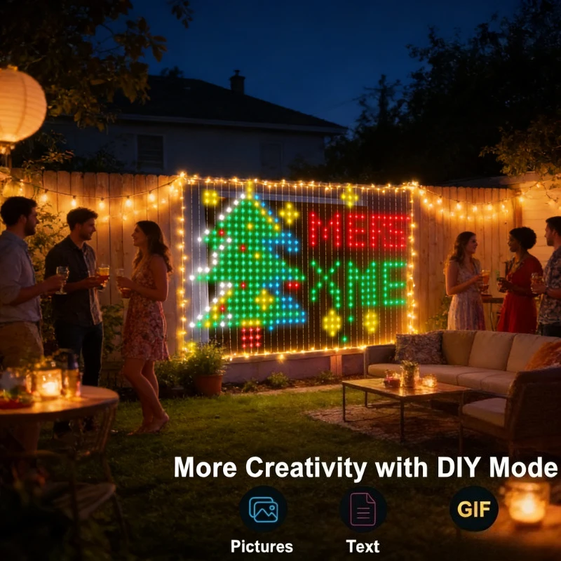 Smart 400LED Curtain Lights, M - Lighting Decor Wedding review and price