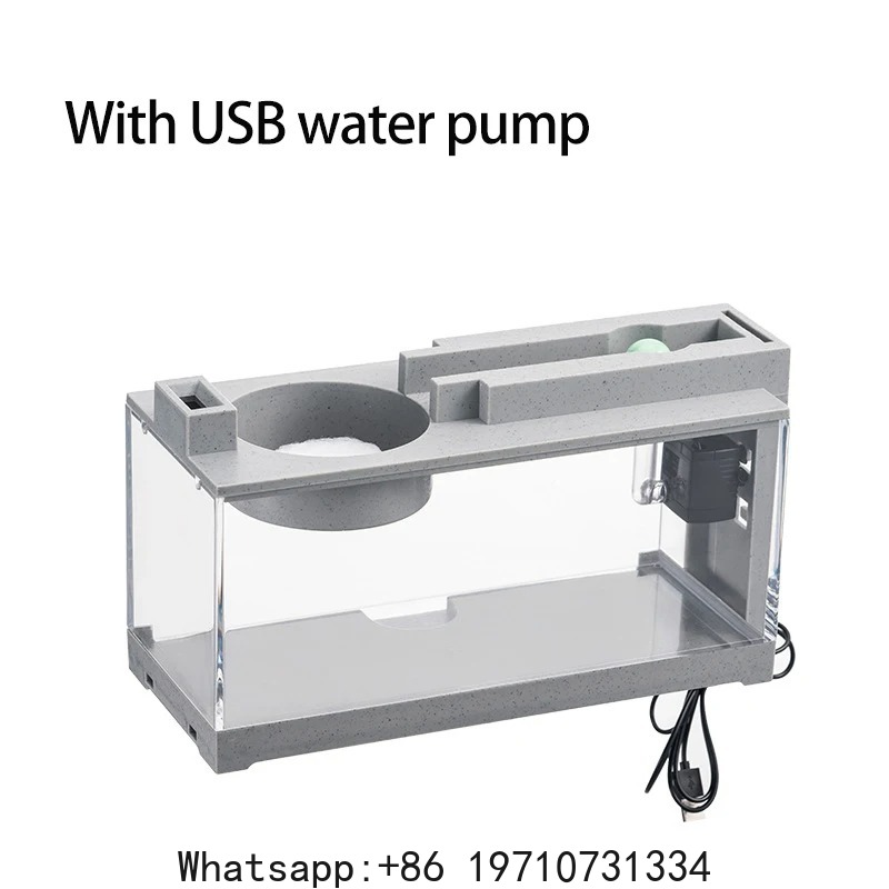 Aquarium Fish Tank Kit Built-i - Office Lighting Decor review and price