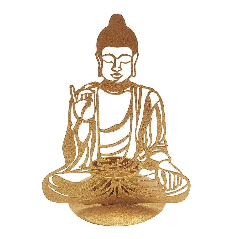Decorative Buddha Holder Iron  - Office Lighting Decor review and price