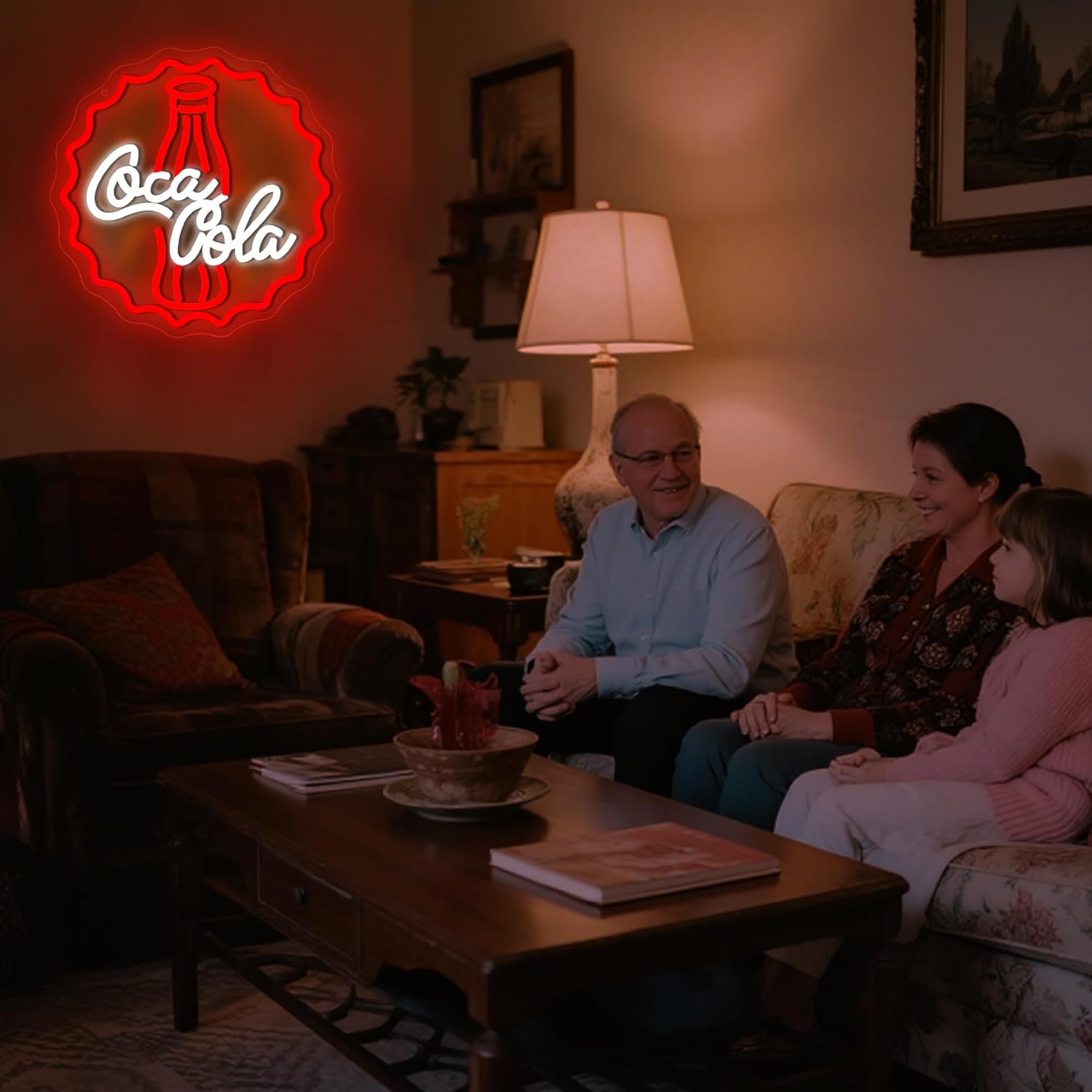 Cola Neon Sign Art Wall Light  - Restaurant Lighting Decoration review and price