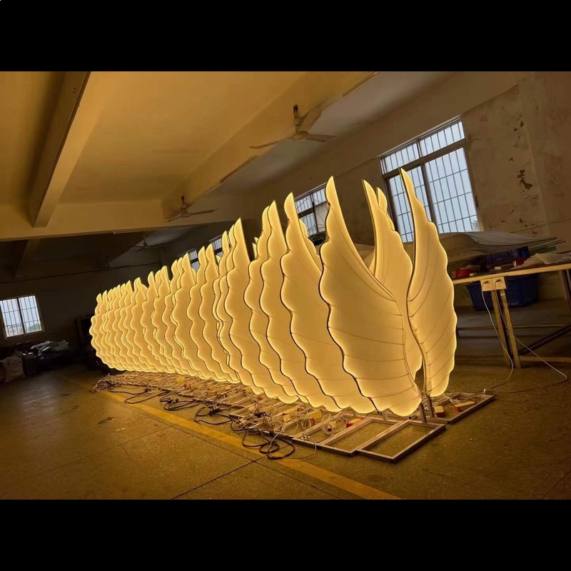 Glowing Angel Wings Light Prop - Lighting Decor Wedding review and price