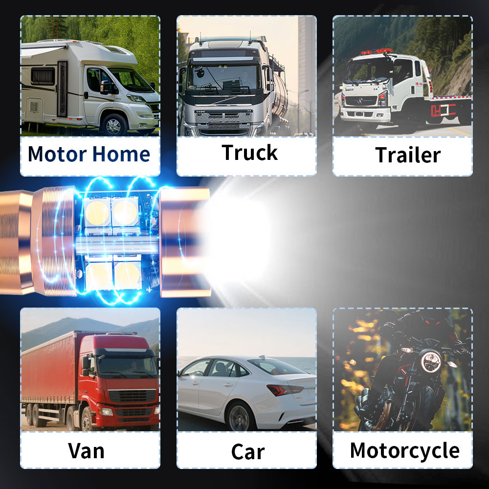 2/6/10PCS LED Signal Light Bul - Orange Lighting Decor review and price