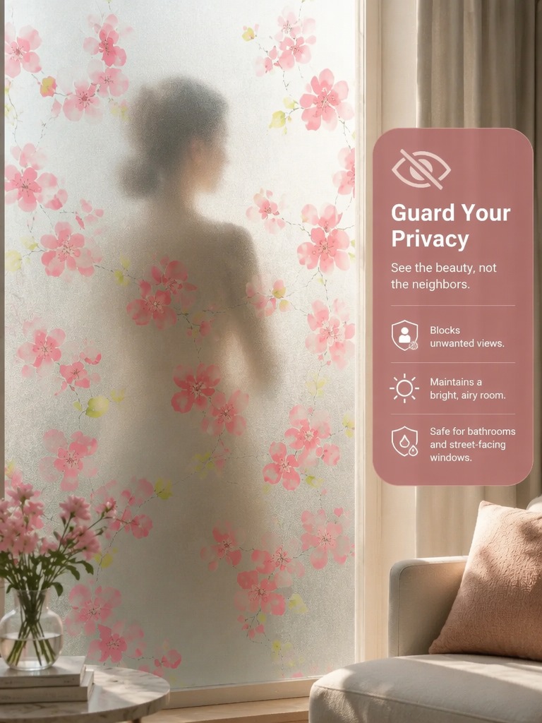 Frosted Privacy Window Film Tr - Office Lighting Decor review and price