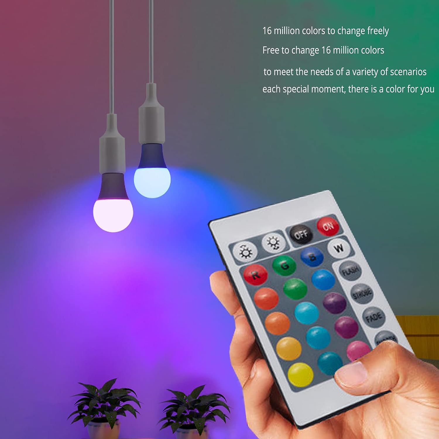 E27 220V 16 Colors RGB Bulb LE - Colour Changing Bulb review and price