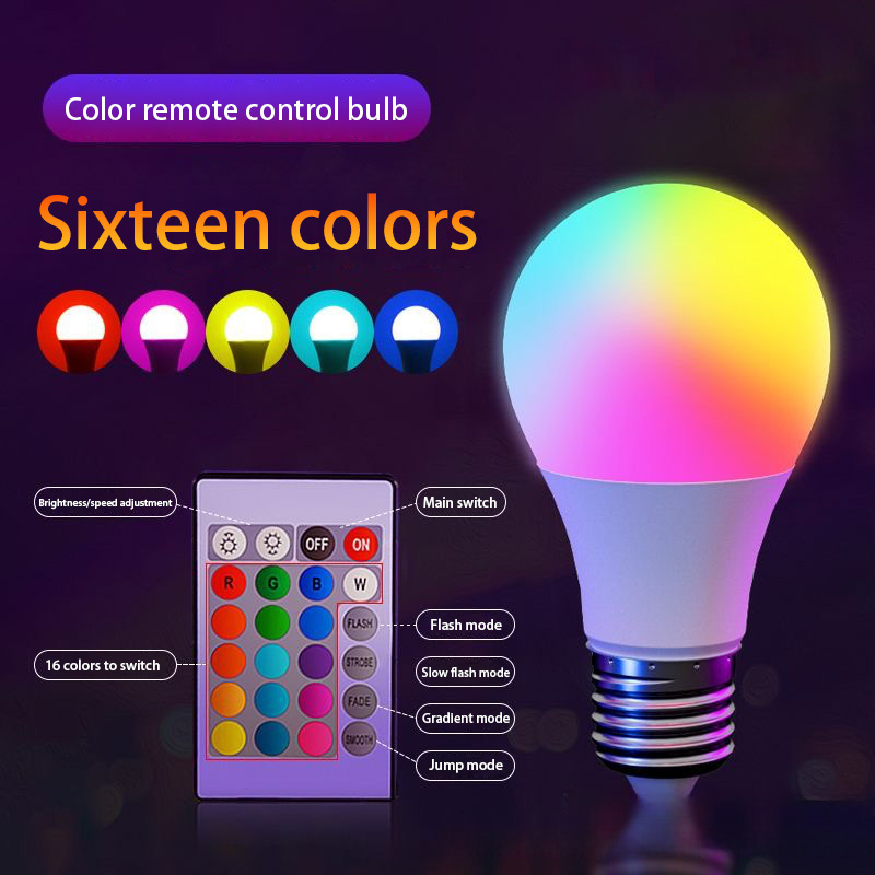 E27 220V 16 Colors RGB Bulb LE - Colour Changing Bulb review and price