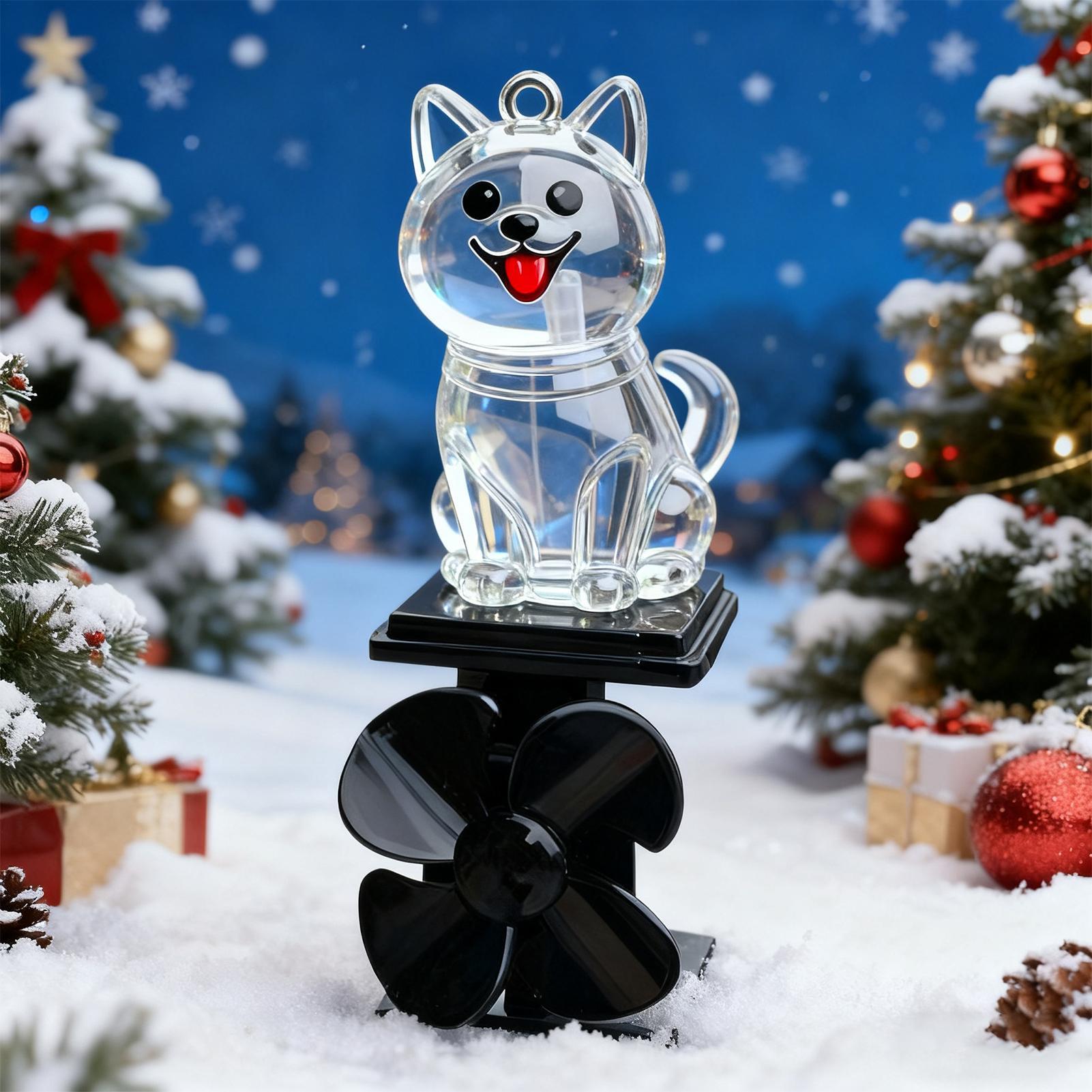 Mini Dog Figurines Motorcycle  - Up Lighting Decor review and price