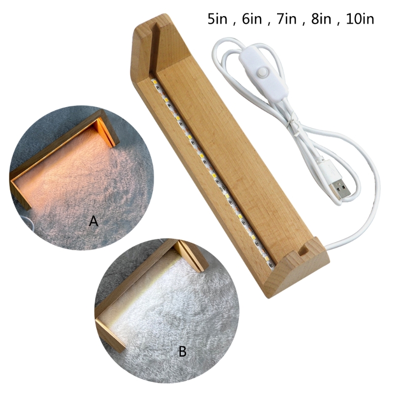 5/6/7/8/10Inch Wooden U-Shape  - Lighting Decoration Stand review and price