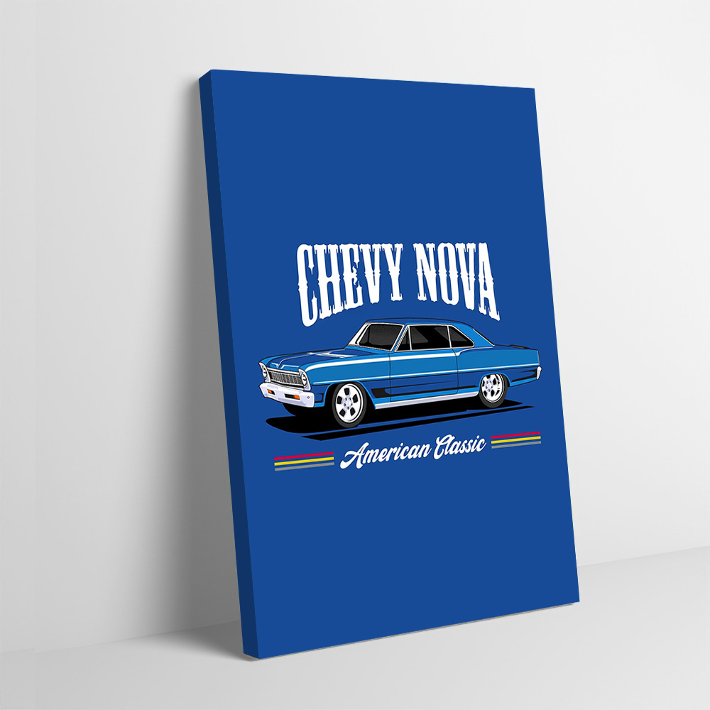 Chevy Nova Classic Cars Printi - Nova Decor & Lighting Vase review and price