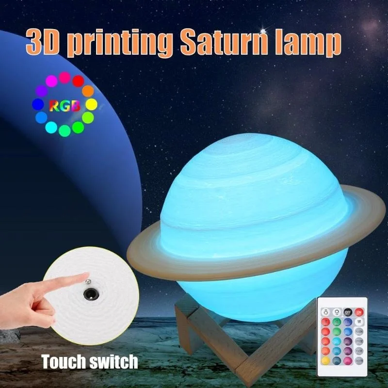 LED Night Light 3D Print Satur - Colour Changing Bulb review and price