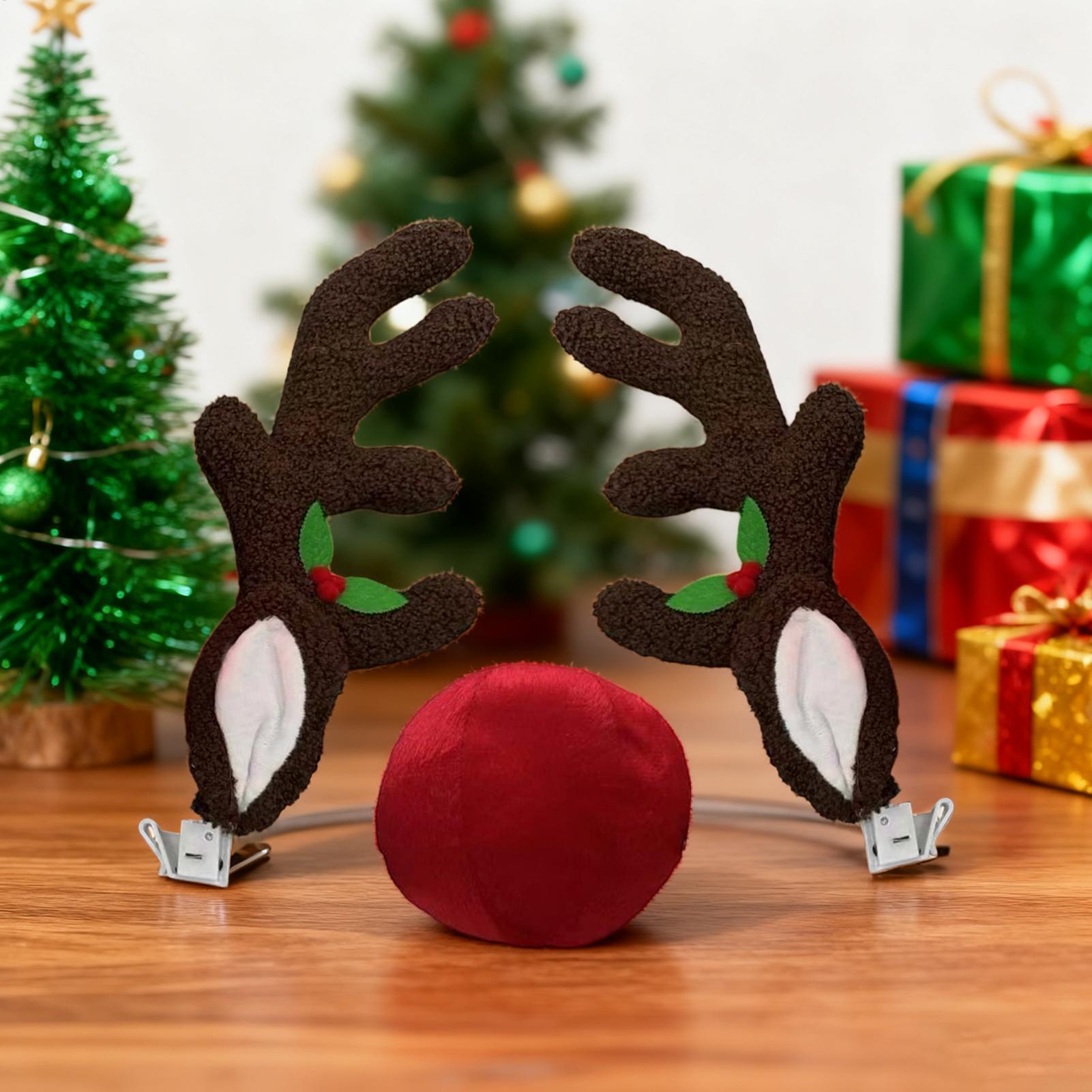 Car Reindeer Antlers Light Up  - Up Lighting Decor review and price