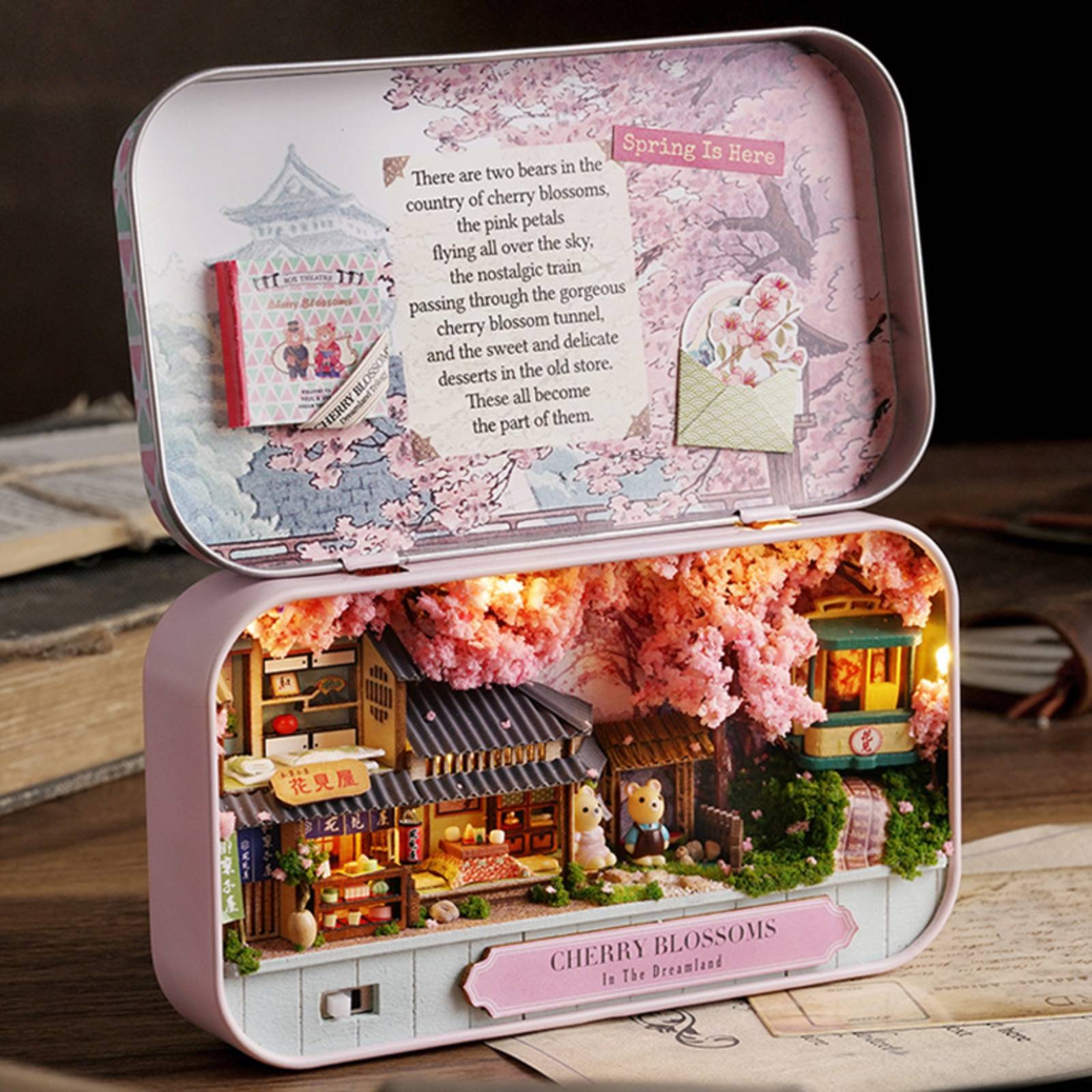 Box Theater Model Gift Idea DI - Lighting Home Decor Ideas review and price