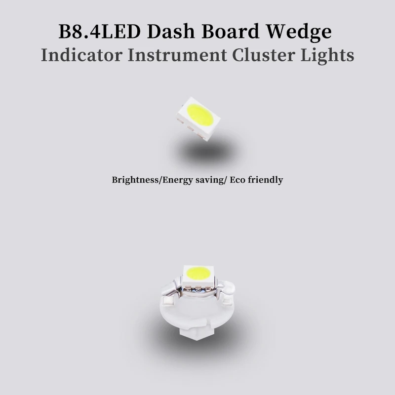 10Pcs 12V 7 Colors B8.4 Brand  - Colour Changing Bulb review and price