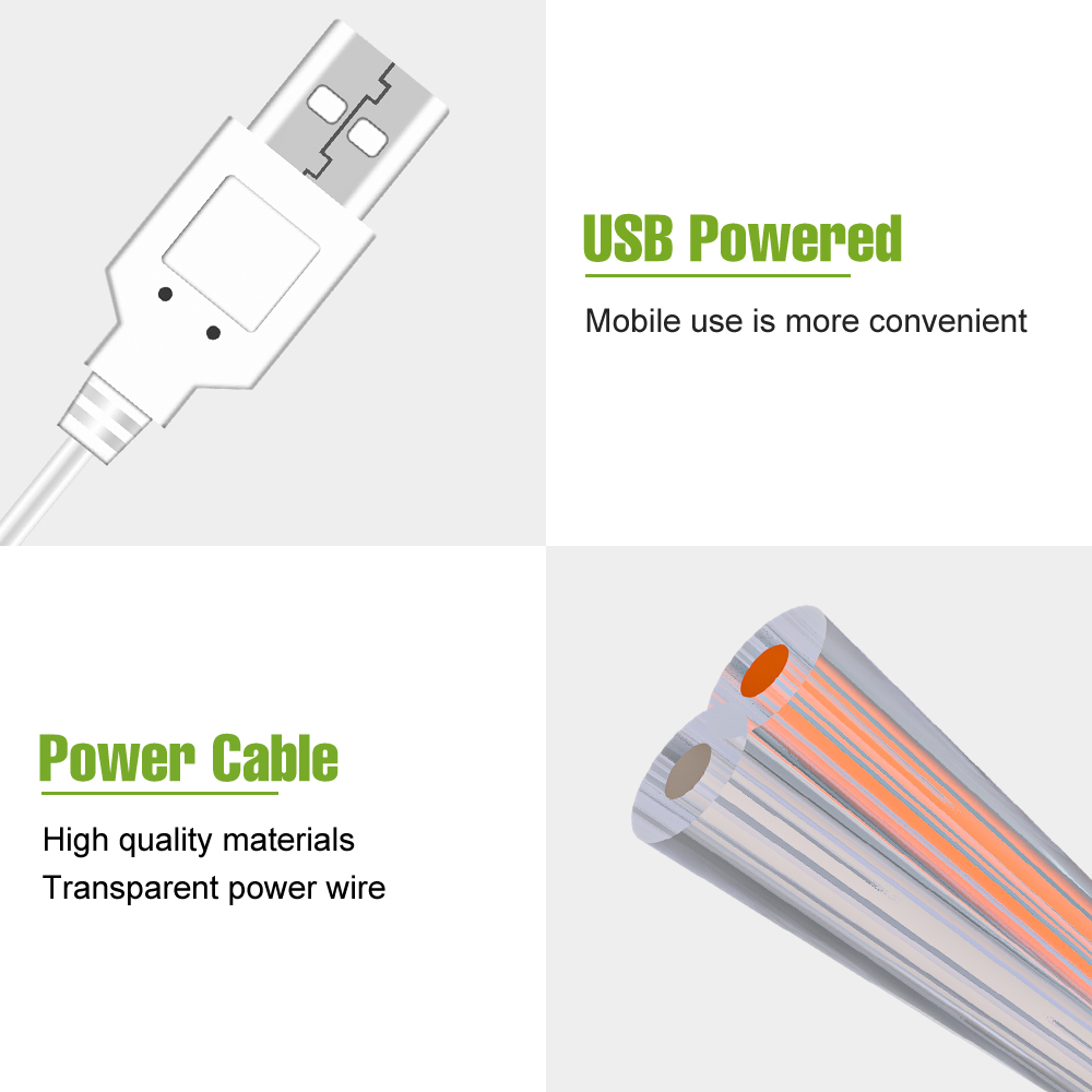 LED Mirror Light USB Dressing  - Colour Changing Bulb review and price
