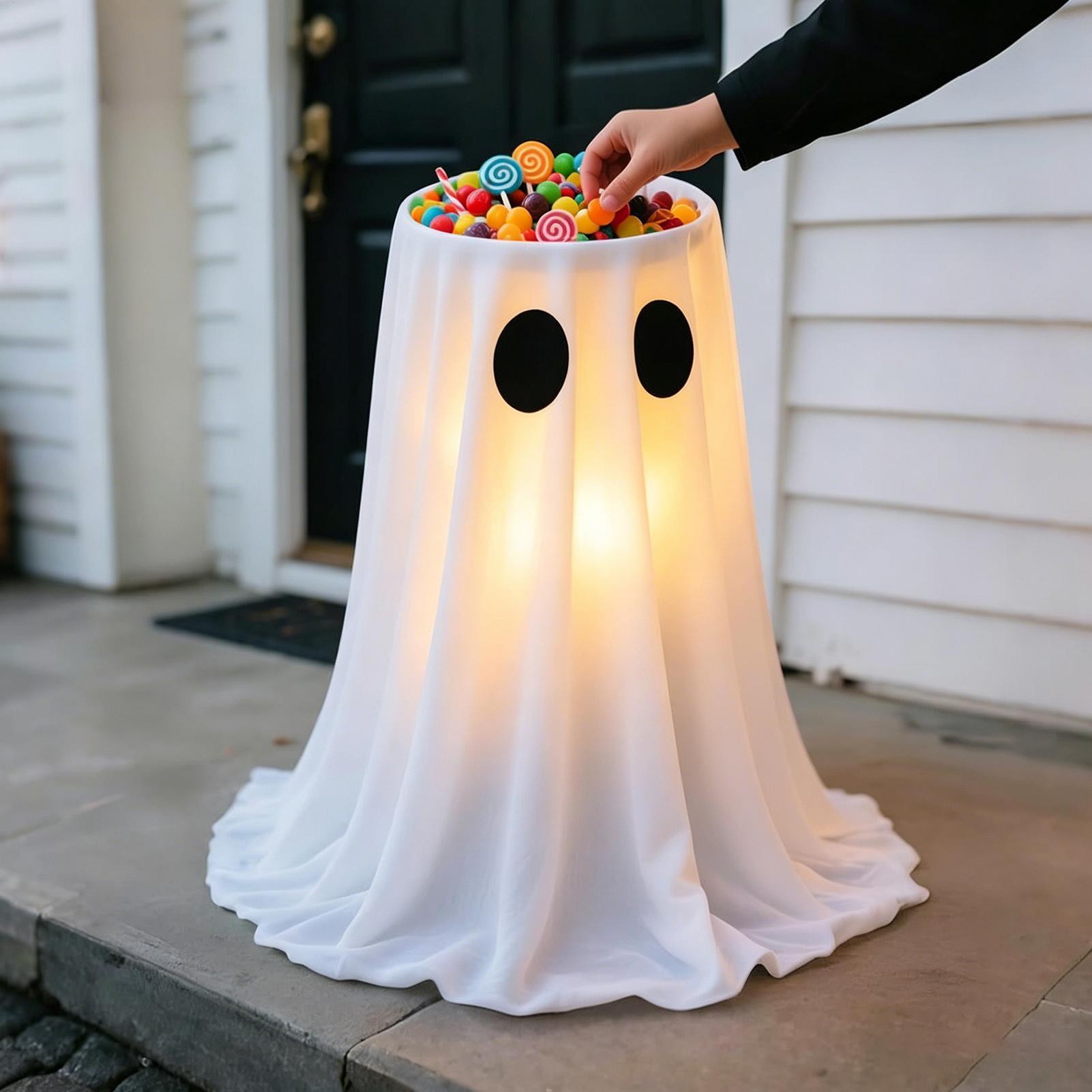 Light Up Ghost Decorations 8 M - Lighting Decoration Stand review and price