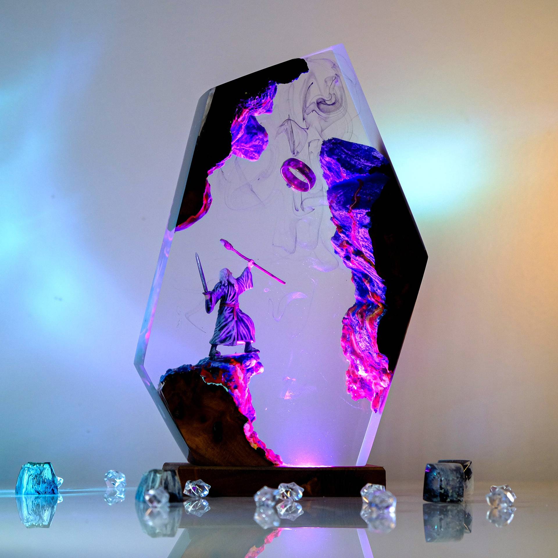 Movie Scence Figure Table Resi - Lighting Decor Wedding review and price