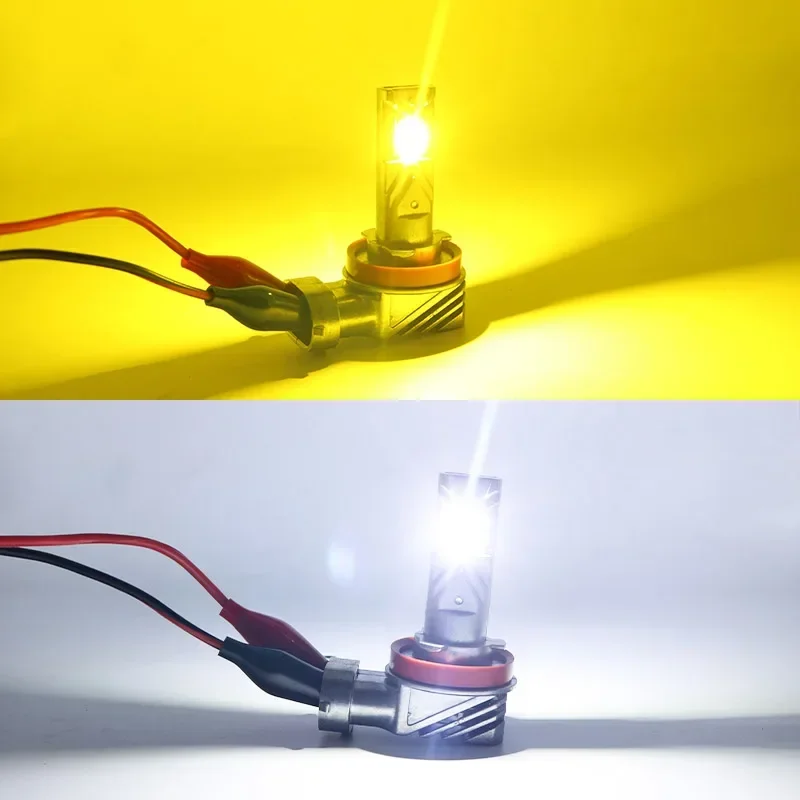 2pcs Car LED Front Fog Lights  - Colour Changing Bulb review and price