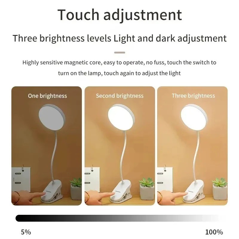 Portable USB Rechargeable Clip - Office Lighting Decor review and price