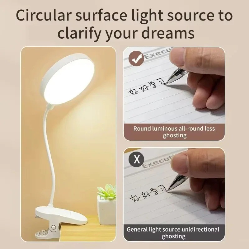 Portable USB Rechargeable Clip - Office Lighting Decor review and price