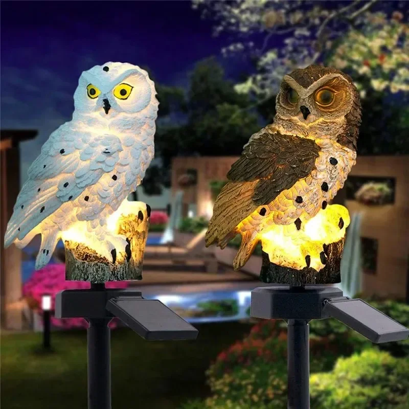 Solar Owl Statue Garden Light  - Lighting Decoration Ideas review and price