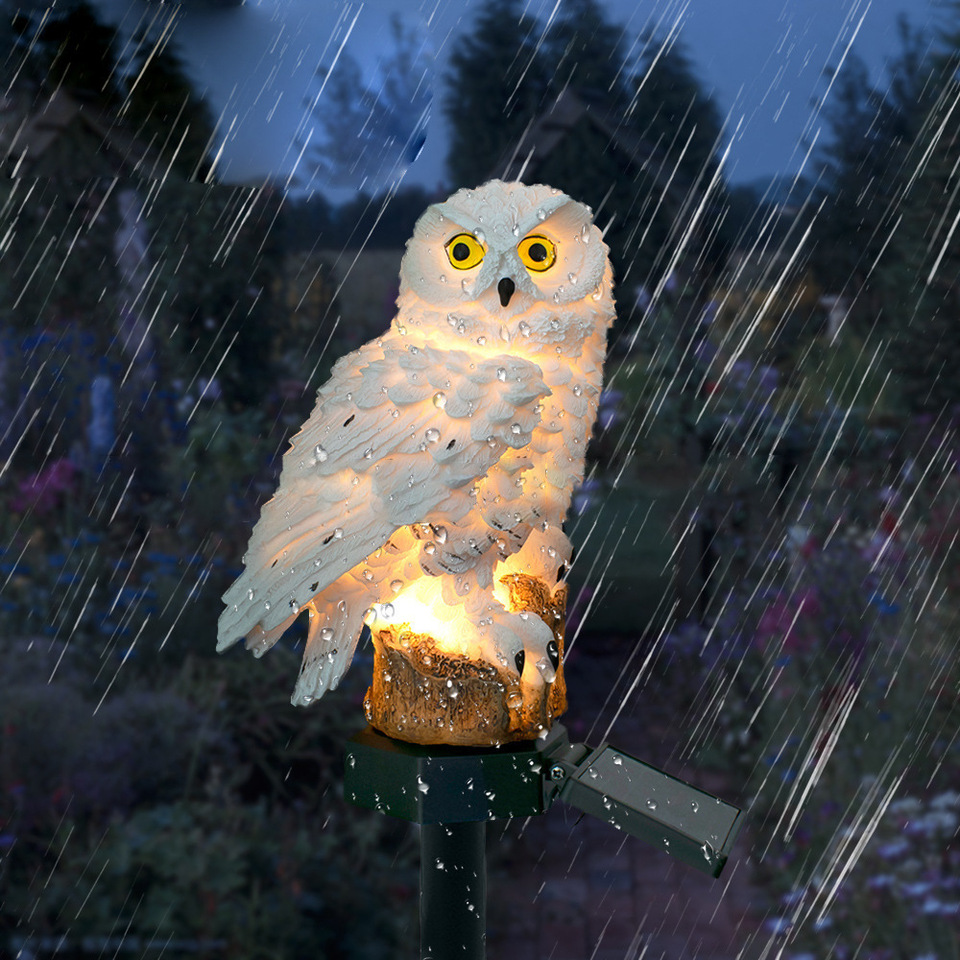 Solar Owl Statue Garden Light  - Lighting Decoration Ideas review and price