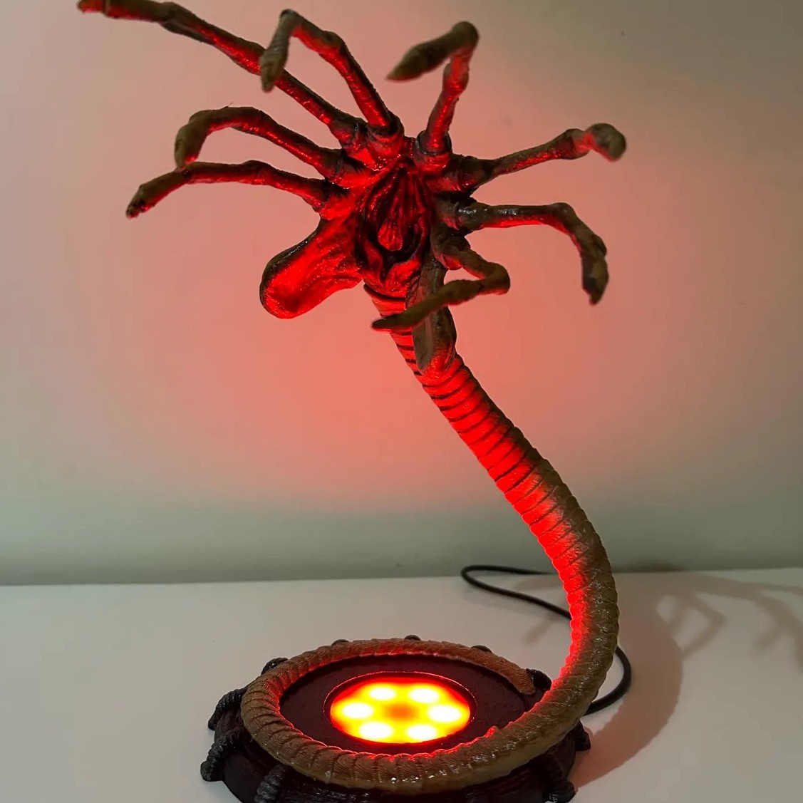 Alien Facehugger Lamp Nightlig - Lighting Decoration Ideas review and price