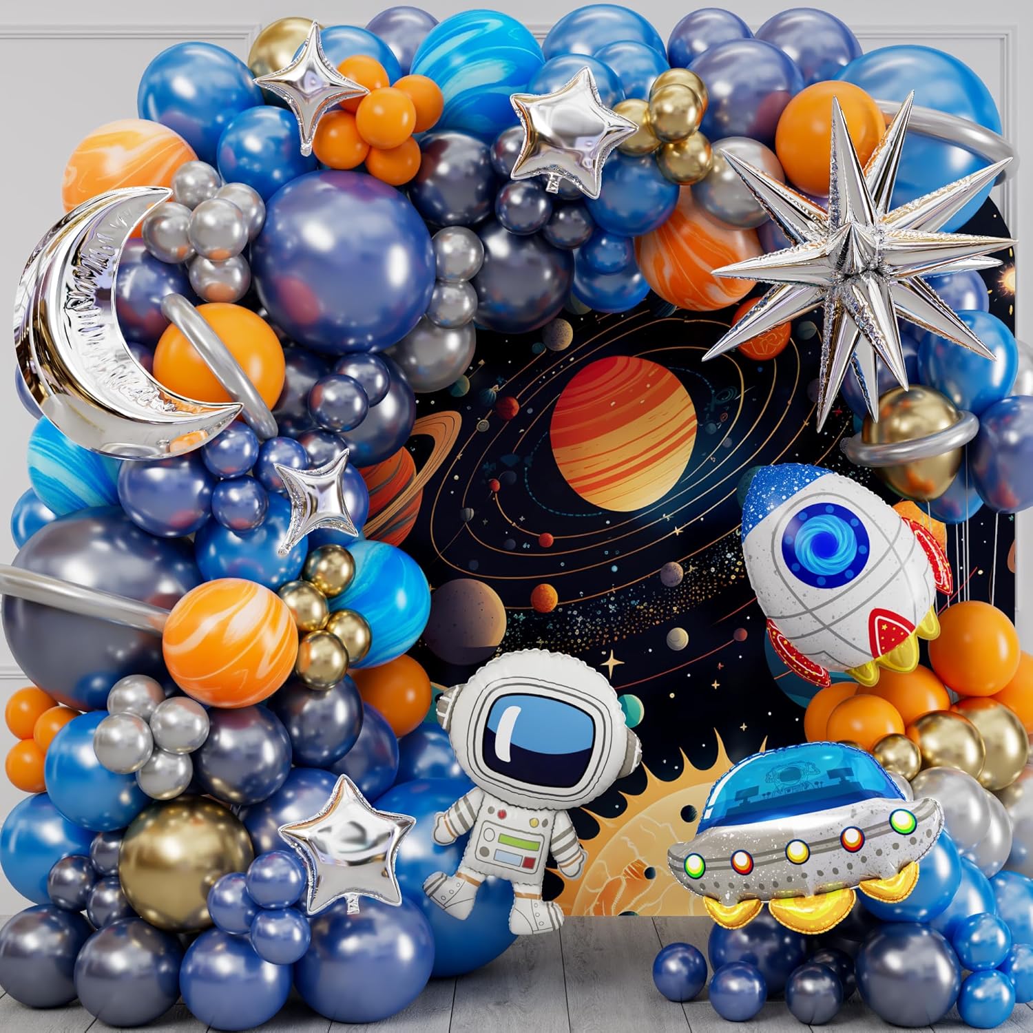 The Outer Space To The Moon Bl - Orange Lighting Decor review and price