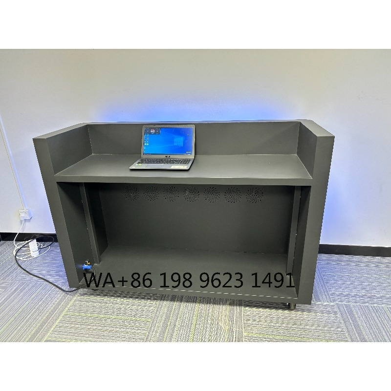 Portable DJ Booth Facade LED V - Lighting Decoration Stand review and price