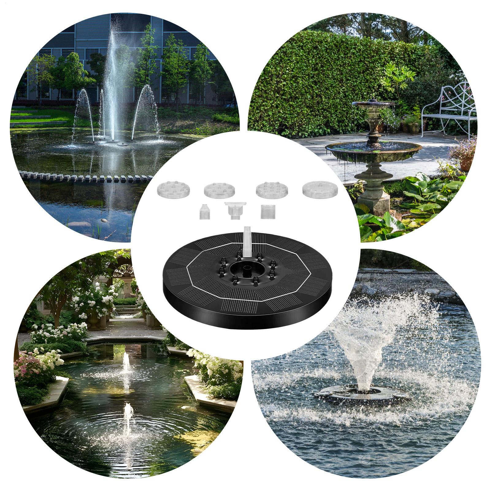 Fountain Pump Solar Adjustable - Up Lighting Decor review and price