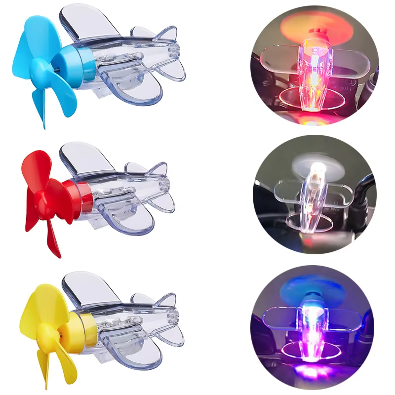 Wind Powered LED Airplane Orna - Lighting Decoration Ideas review and price