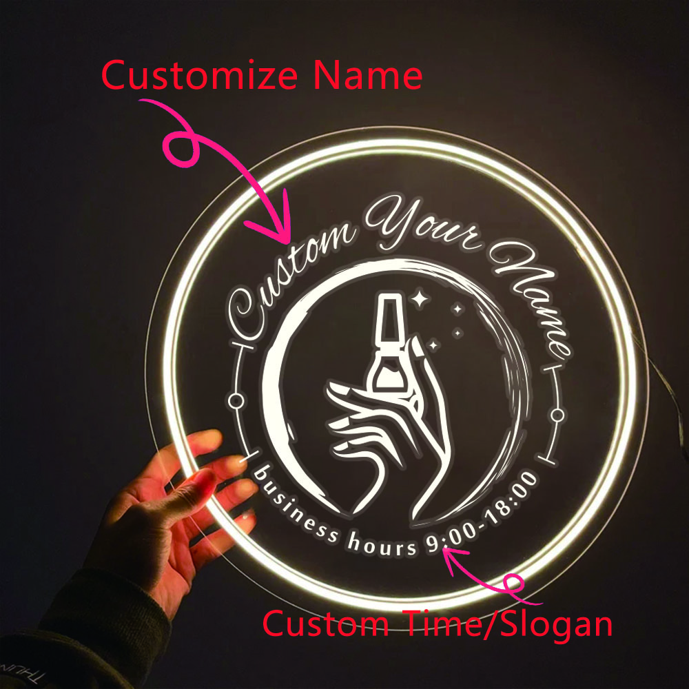 1PC Round Shape Nail Art Theme - Lighting Decor Wedding review and price