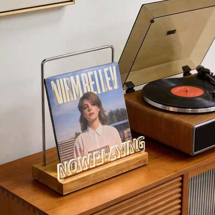 Light Up Vinyl Record Display  - Lighting Decoration Stand review and price