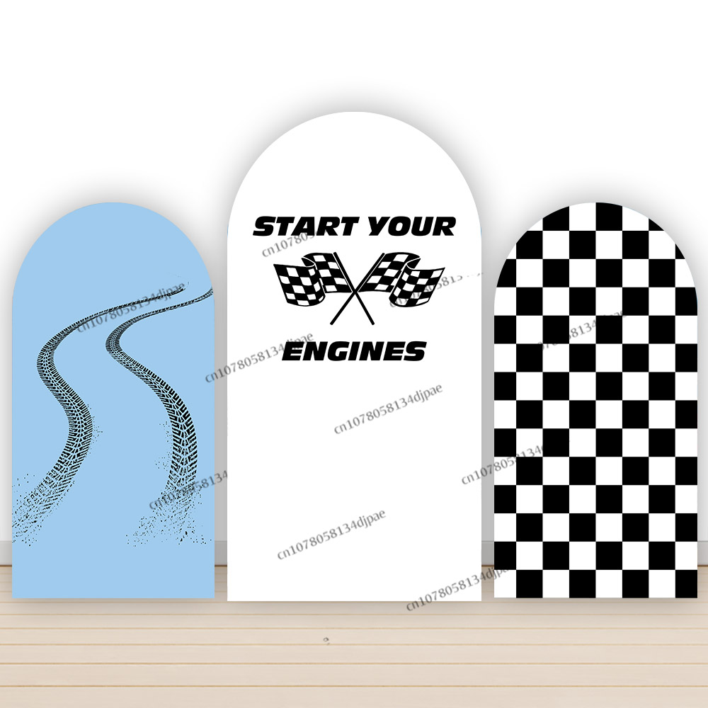 Two Fast Racing Car Backdrop A - Lighting Mcqueen Birthday Decor review and price